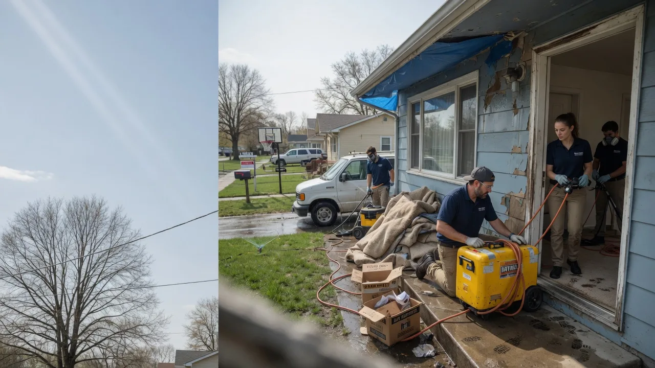 Basement Flood Cleanup in Woodland, MI near me
